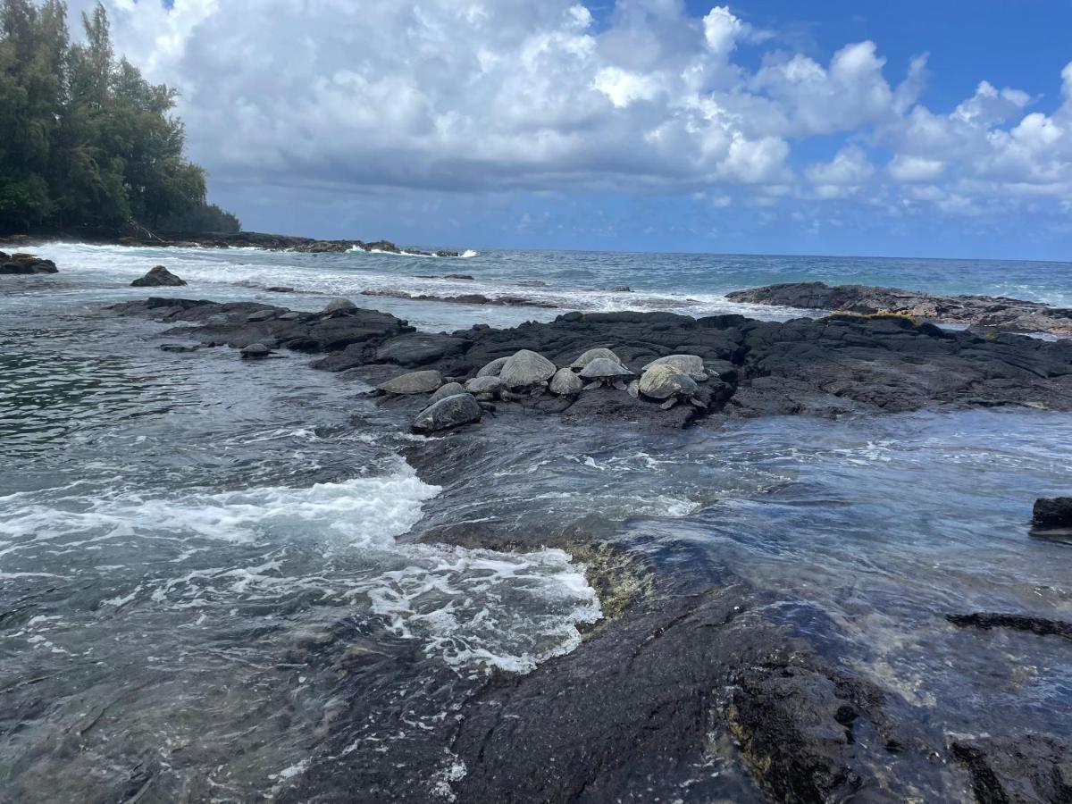 Ferienwohnung Hale O Malu At Kaloli Point Keaau Exterior foto