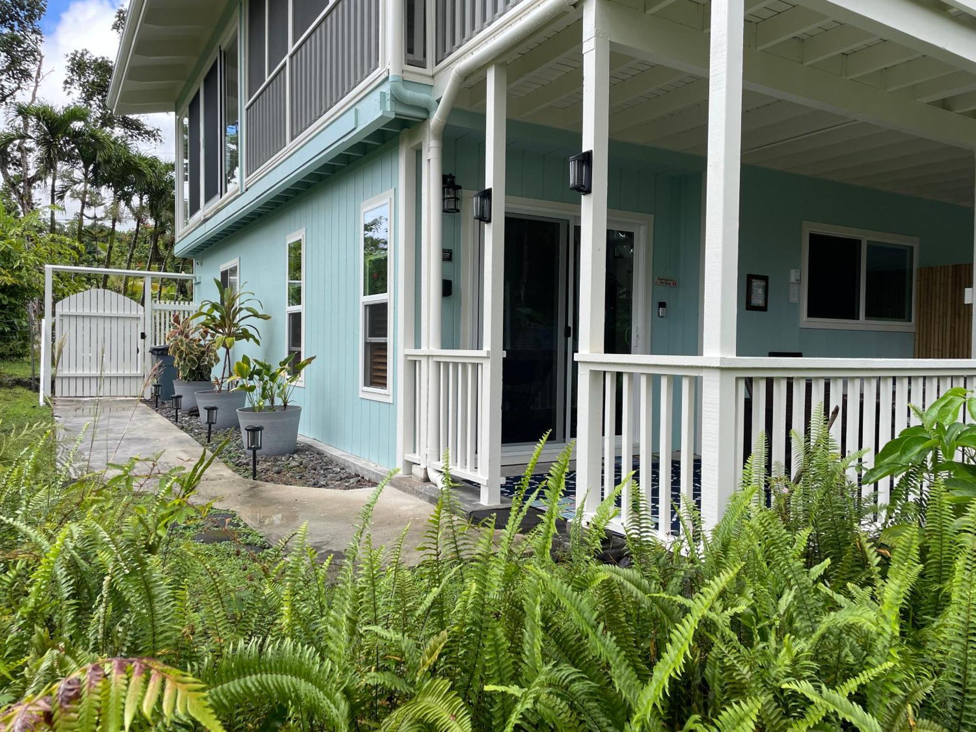 Ferienwohnung Hale O Malu At Kaloli Point Keaau Exterior foto